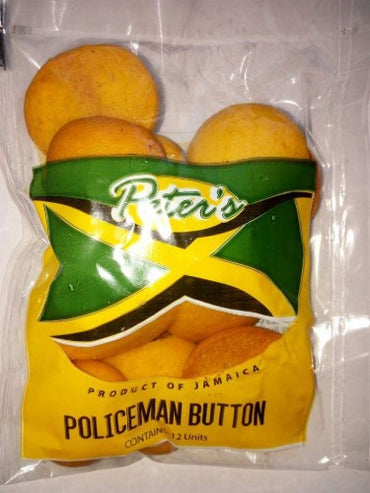  Peters police button cookies set of 6